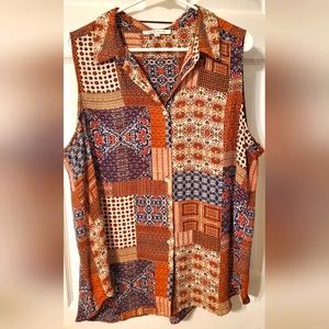 Nice Ladies Sleeveless Blouse